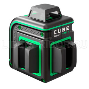 ADA CUBE 360 2V GREEN PROFESSIONAL EDITION лазерный уровень