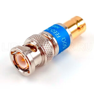 HBB-50М Нагрузка проходная: BNC-BNC, 50 Ом, 1 ГГц, 2 Вт