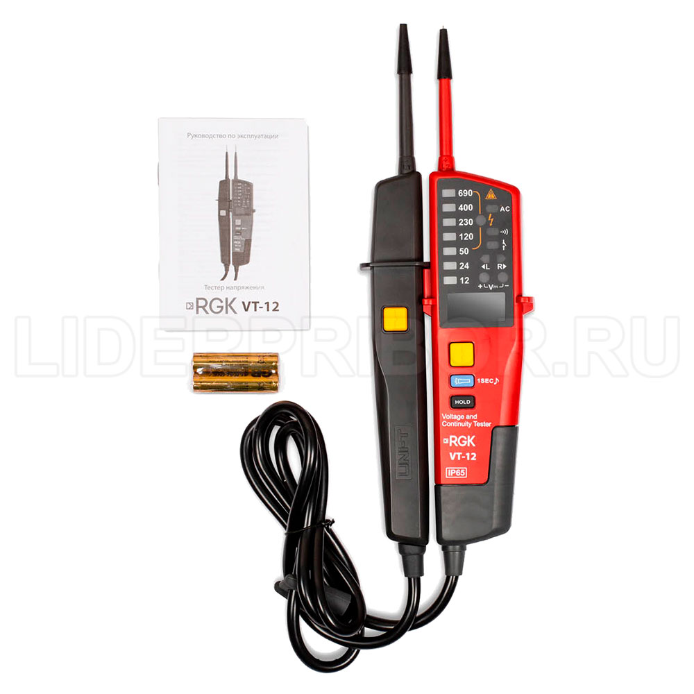 RGK-VT-12-4л RGK VT-12 Тестер напряжения