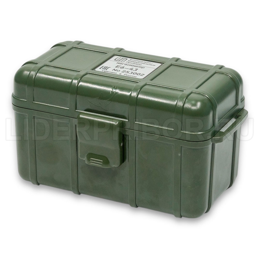 Е6-43-GREEN-8л Е6-43 Мегаомметр, в зеленом корпусе