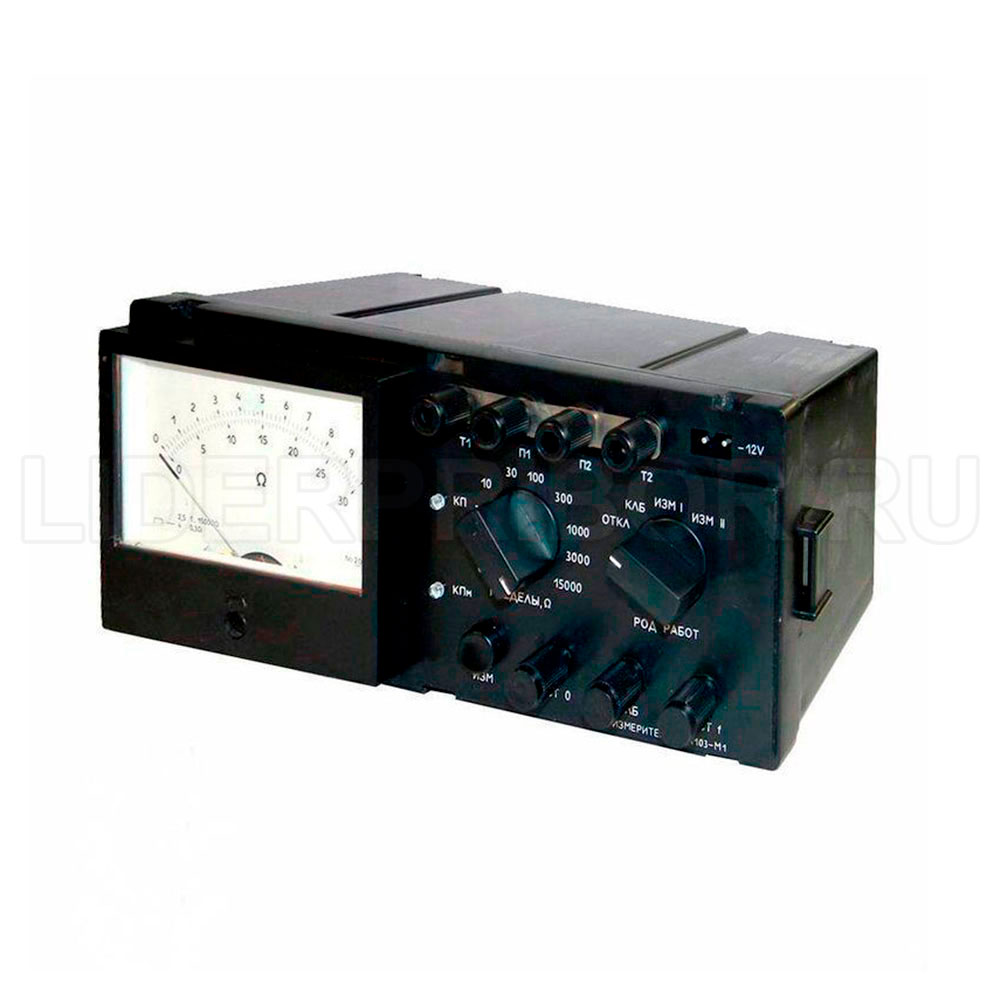 Ф4103-М1-3л Ф4103-М1 Измеритель сопротивления заземления